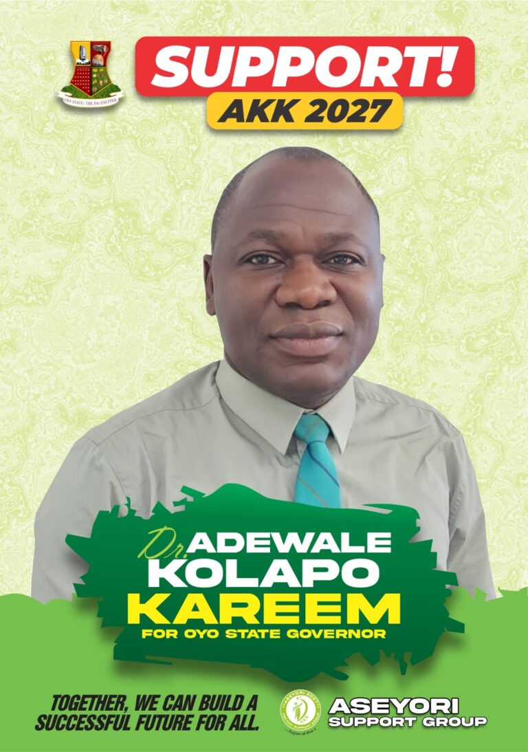 AKK: Charting A Path With Dreams, Vision, And Mission For Oyo State’s Future