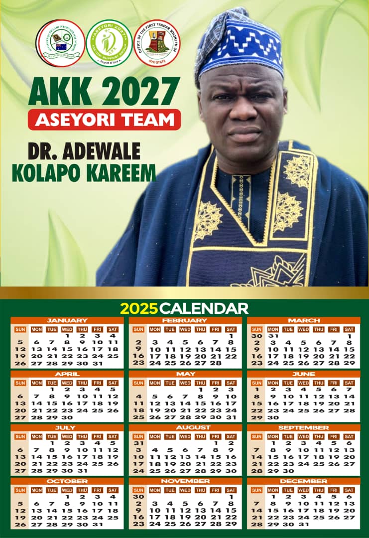 Oyo State 2027: Dr. Adewale Kolapo Kareem Declares Gubernatorial Ambition, Promises Visionary Leadership for Progress and Prosperity