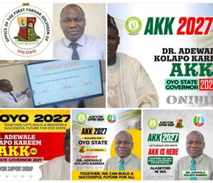 Oyo APC Guber 2027: “…quality education system should be open to every child, no matter their village, their pocket, or their prayers.” – Dr. Adewale Kolapo Kareem (AKK).